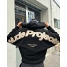 Sudadera Bestia Cremallera Negro | Nude Project