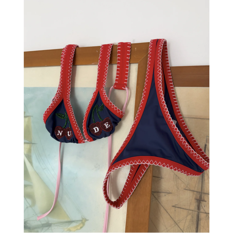 Top Bikini Coralite Azul Marino - Nude project