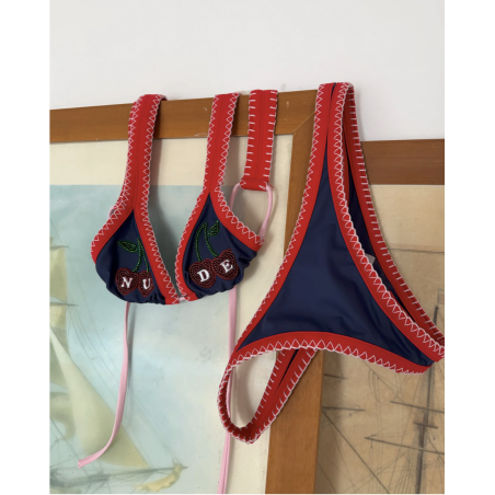 Top Bikini Coralite Azul Marino - Nude project